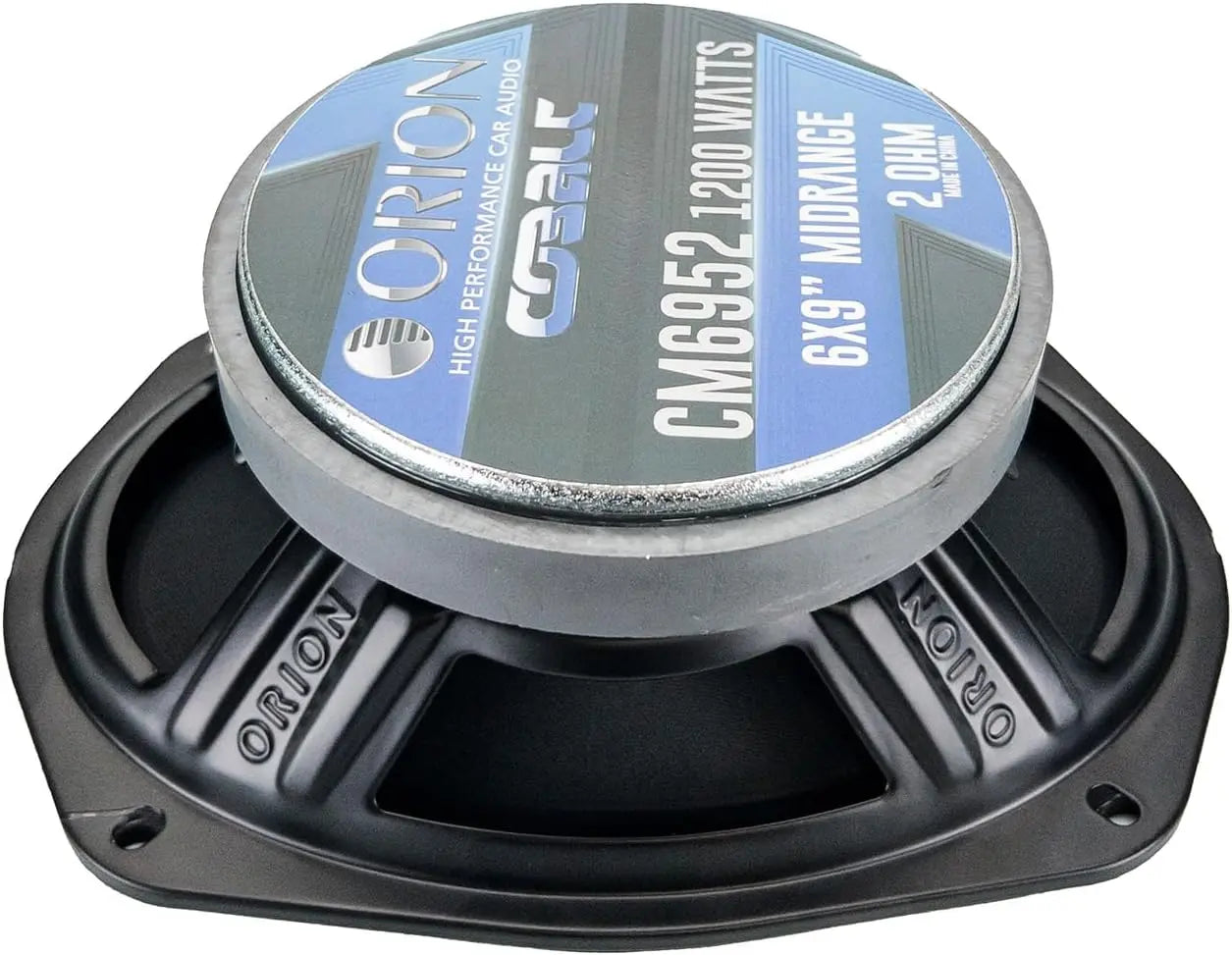 CM6952 - 6x9 Inch 2 Ohm Midrange Speaker 300 Watts RMS Orion