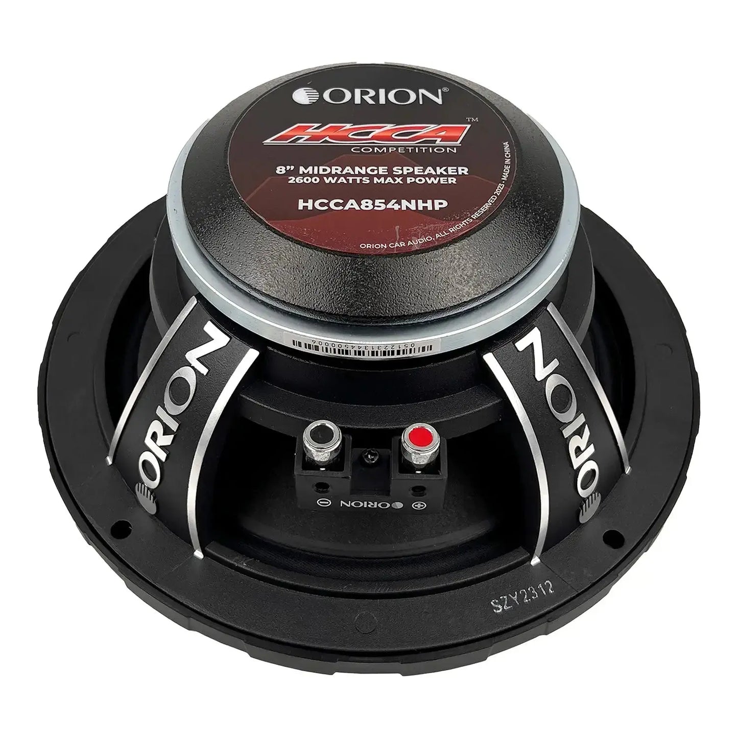 HCCA854NHP - 8 inch 4 Ohm High Efficiency Midrange Speaker 650 Watts RMS - Balanced Audio