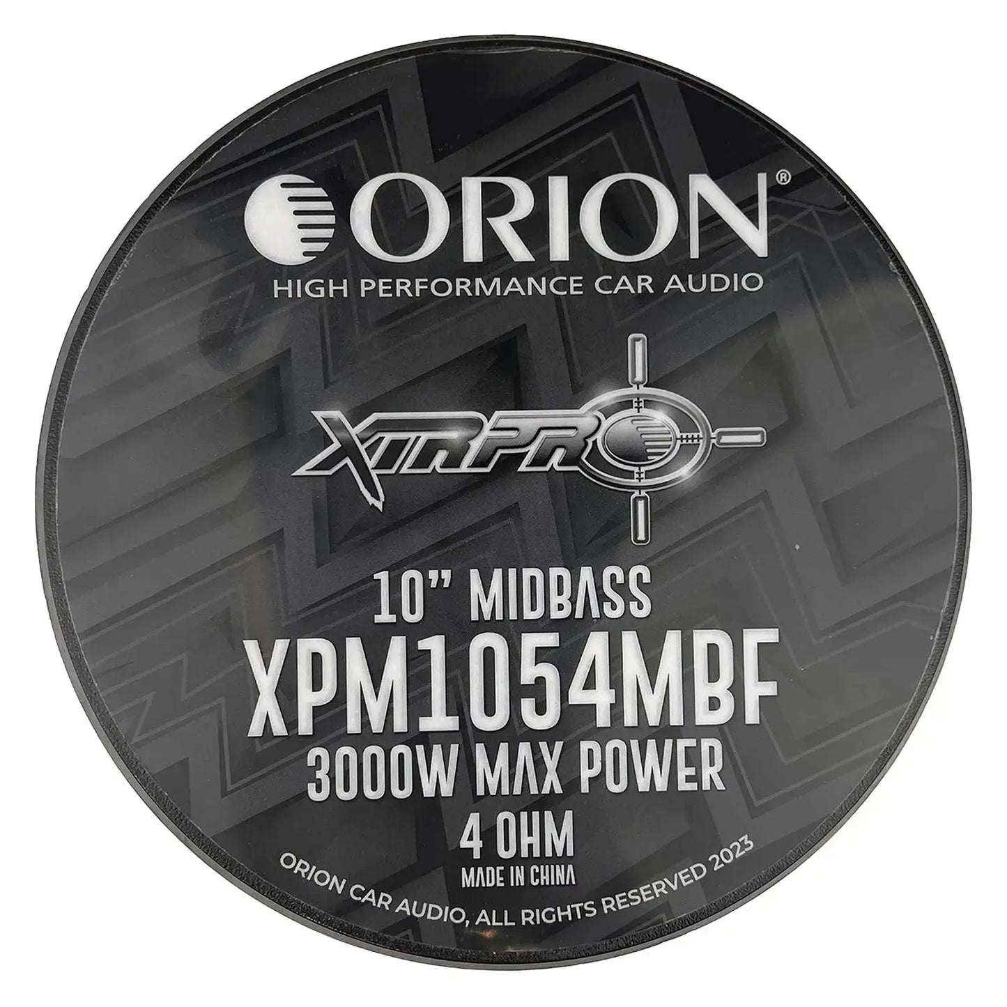 ORION XPM1054MBF 10" Midbass Speaker - Balanced Audio