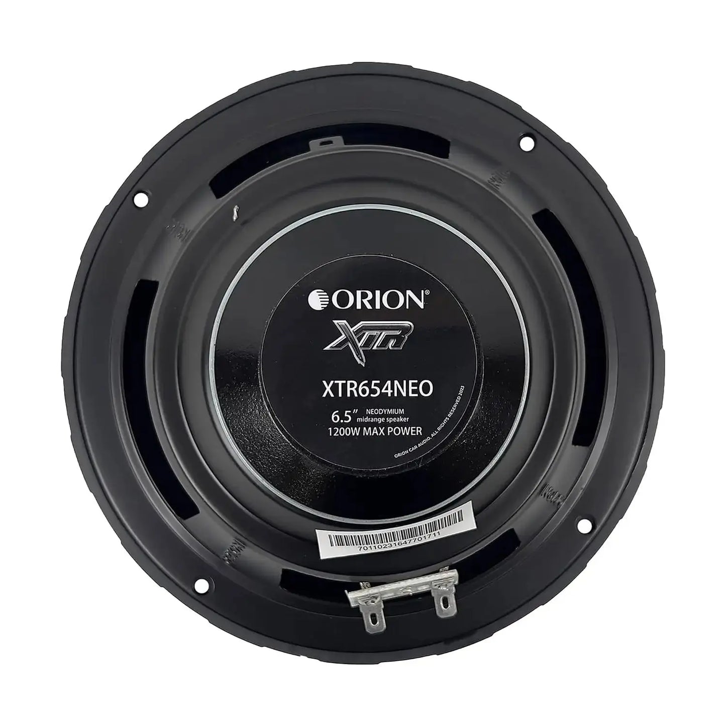 XTR654NEO - 6.5 inch 4 Ohm Shallow Neodymium Midrange Speaker Orion