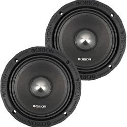 ORION HCCA-658NHP 6.5" High Efficiency Midrange Speakers