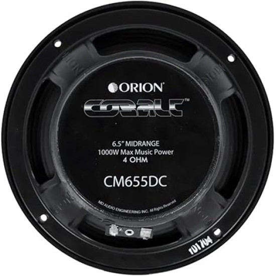 ORION CM-65 High Efficiency 6.5" Midrange Bullet Speaker ORION CM-65 High Efficiency 6.5" Midrange Bullet Speaker