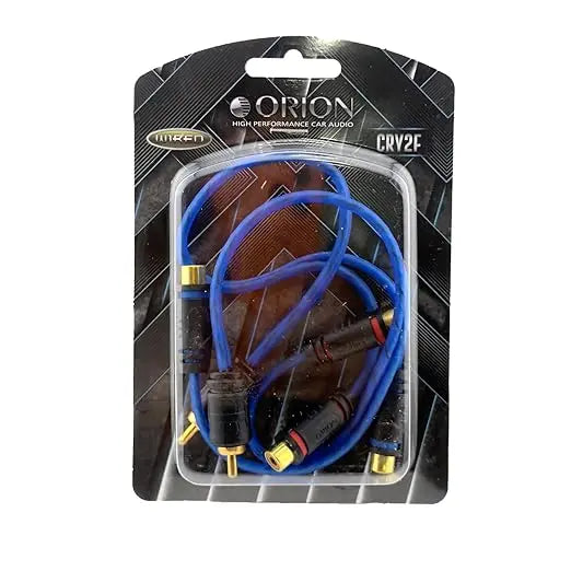 ORION Cobalt CRY2F (1 Foot) RCA Y Adapter 2 RCA Female to 1 RCA Male Stereo Car Audio Orion