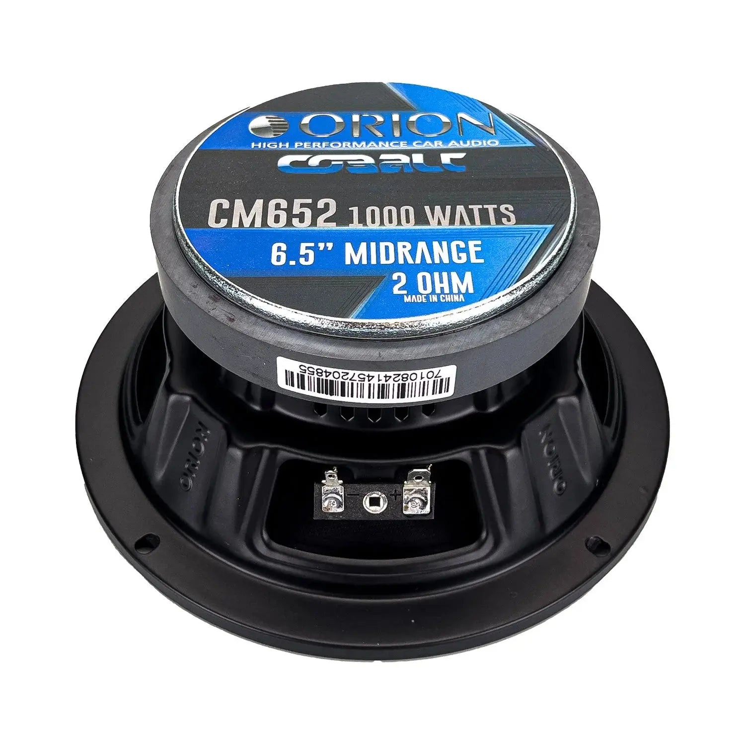 CM652 - 6.5 Inch 2 Ohm Midrange Speaker 250 Watts RMS Orion