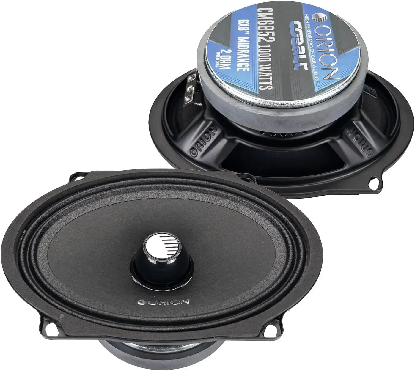 CM6852 - 5x7/6x8 Inch 2 Ohm Midrange Speaker 250 Watts RMS Orion
