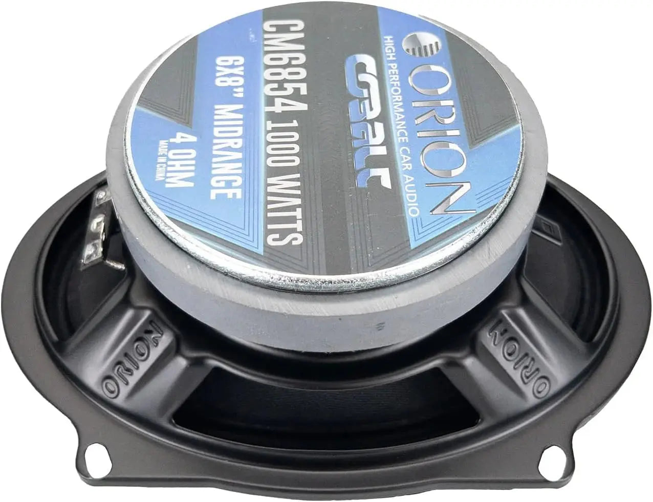 CM6854 - 5x7/6x8 Inch 4 Ohm Midrange Speaker 250 Watts RMS Orion
