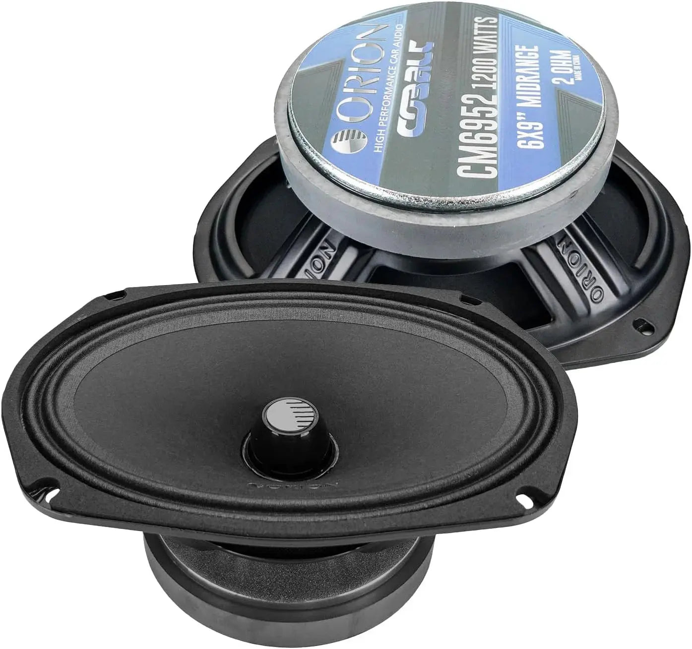 CM6952 - 6x9 Inch 2 Ohm Midrange Speaker 300 Watts RMS Orion