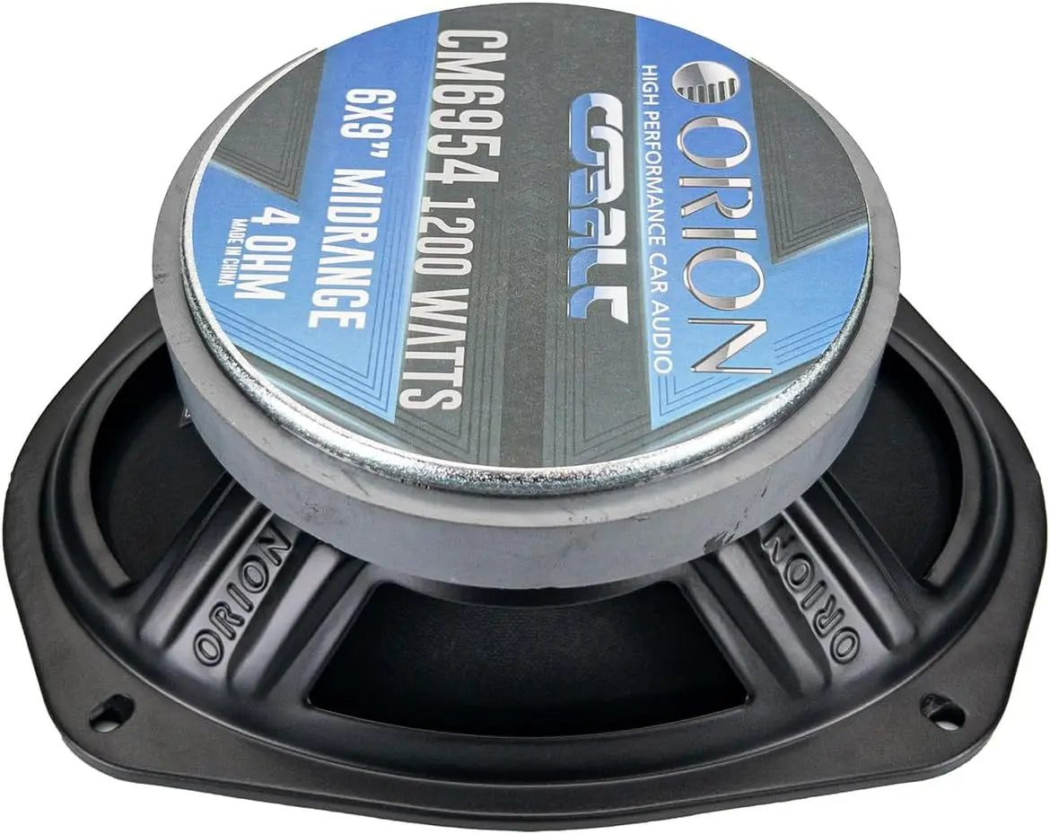 CM6954 - 6x9 Inch 4 Ohm Midrange Speaker 300 Watts RMS Orion