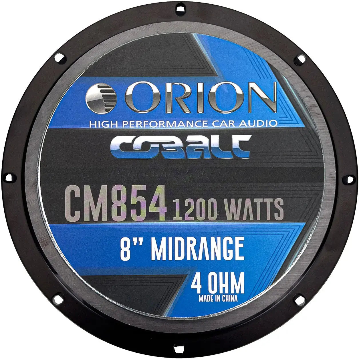 CM854 - 8 Inch 4 Ohm Midrange Speaker 300 Watts RMS Orion