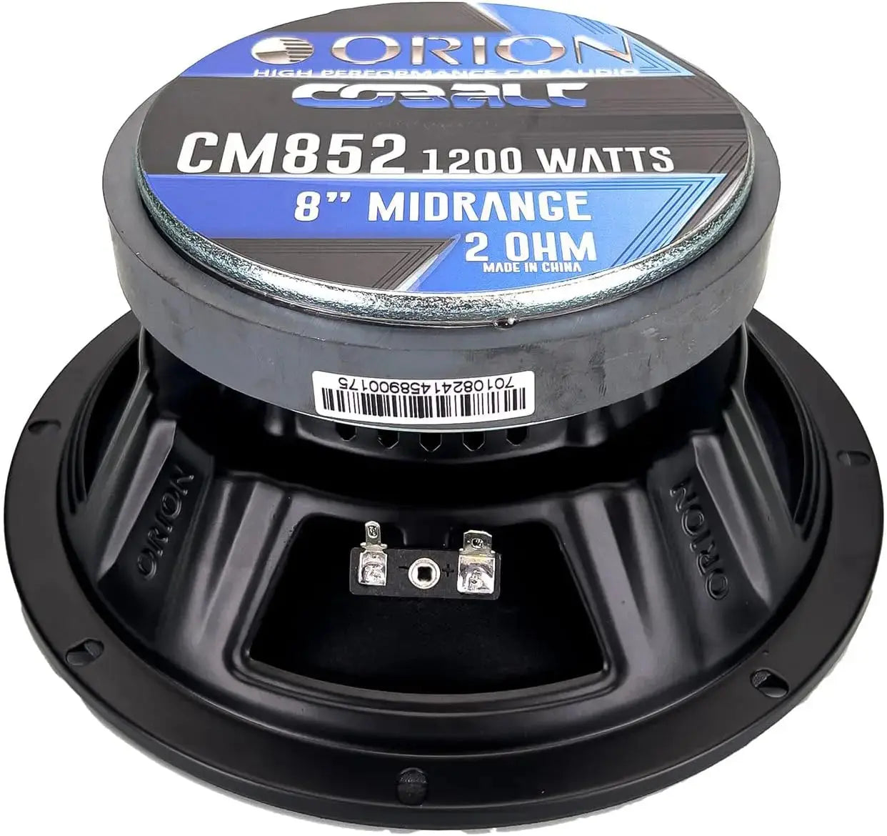 CM852 8 Inch 2 Ohm Midrange Speaker 300 Watts RMS Orion