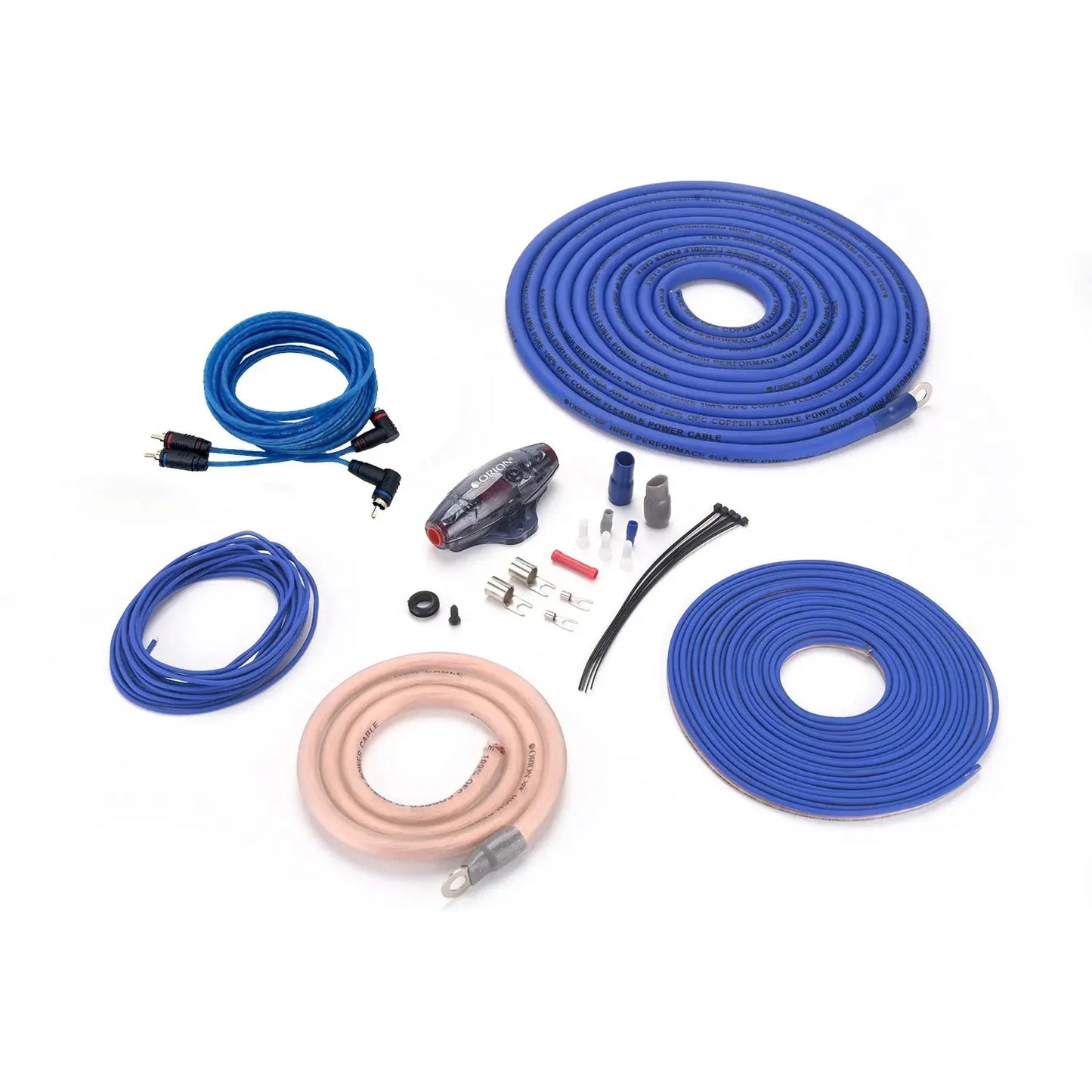 ORION 4-GAUGE 100% OXYGEN FREE COPPER (OFC) AMPLIFIER WIRING KIT I COPPERKIT4 Orion