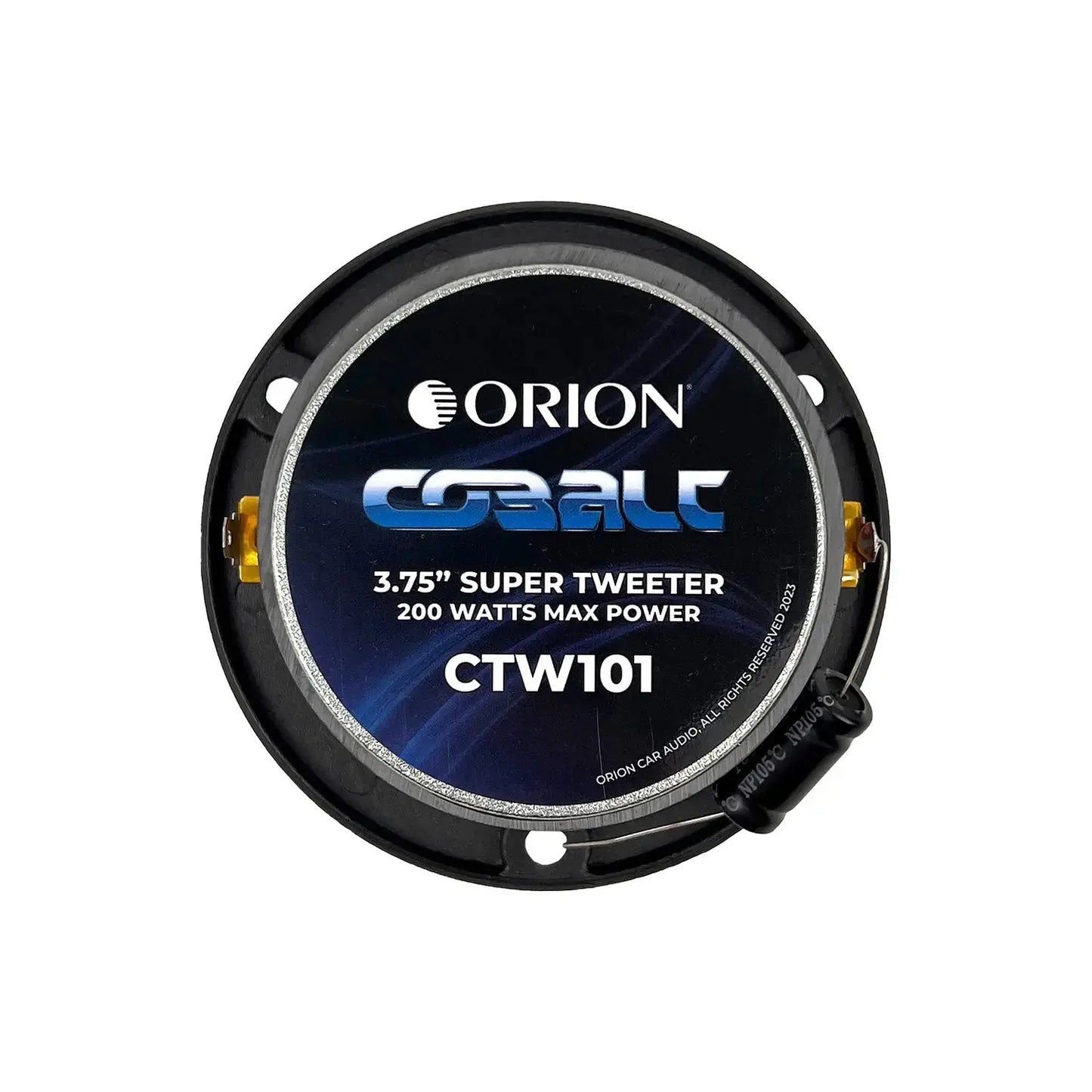 CTW101 - 3.75" Aluminum Bullet Tweeter Orion