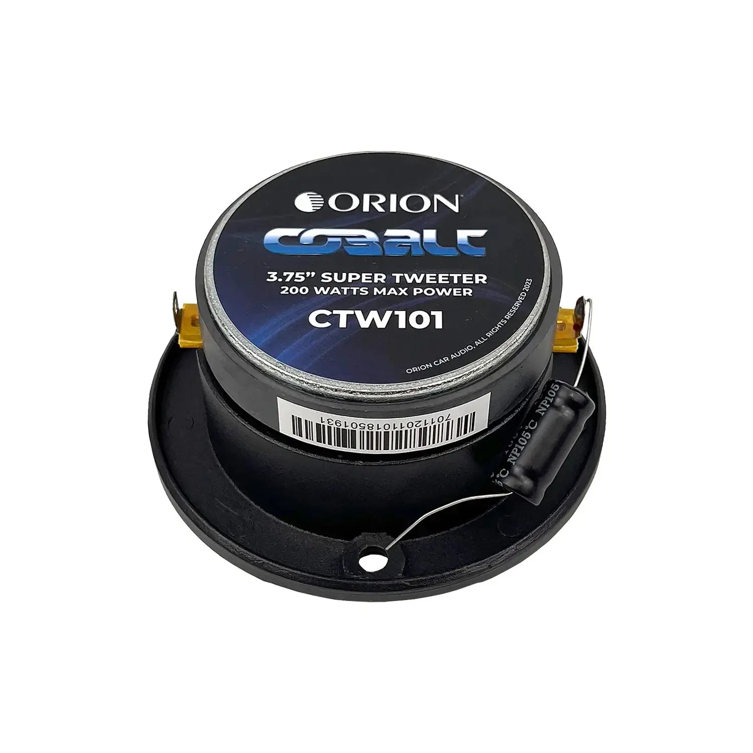 CTW101 - 3.75" Aluminum Bullet Tweeter Orion