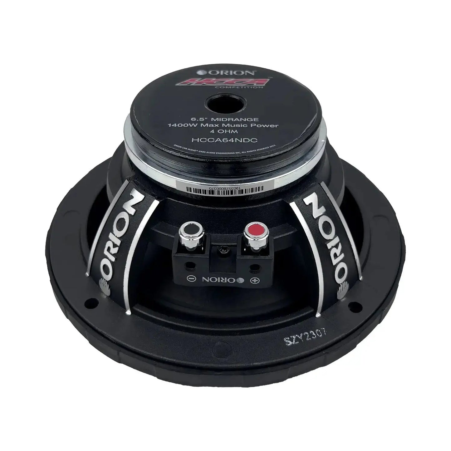 HCCA64NDC - 6.5 inch 4 Ohm Dust Cap Midrange Speaker 350 Watts RMS - Balanced Audio
