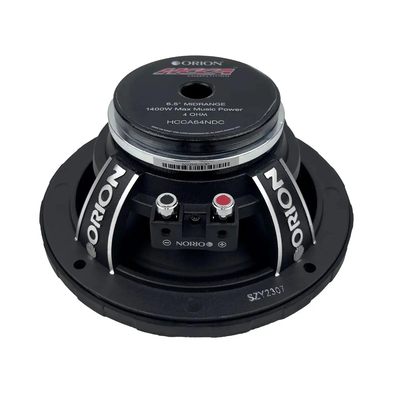 HCCA64NDC - 6.5 inch 4 Ohm Dust Cap Midrange Speaker 350 Watts RMS - Balanced Audio