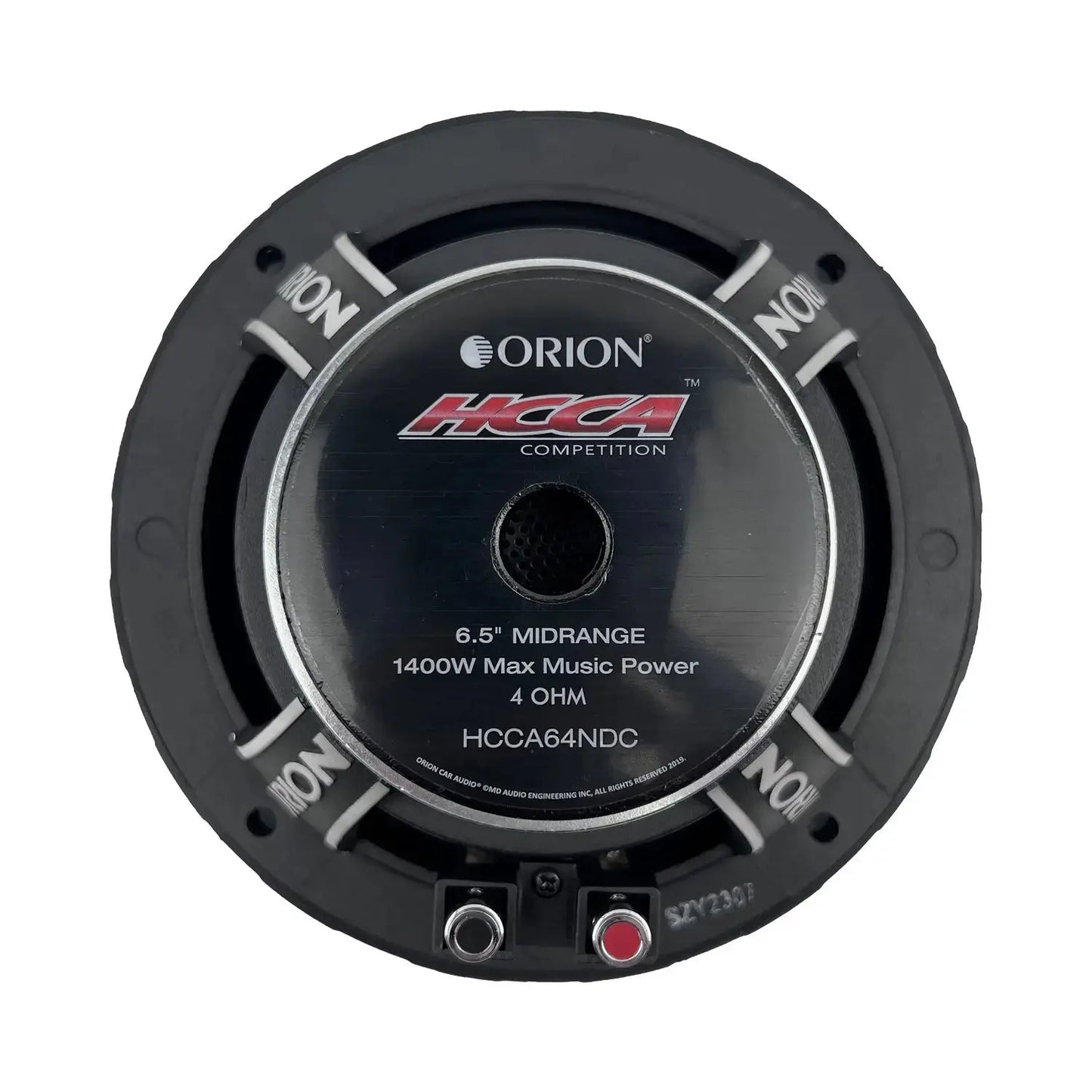 HCCA64NDC - 6.5 inch 4 Ohm Dust Cap Midrange Speaker 350 Watts RMS - Balanced Audio