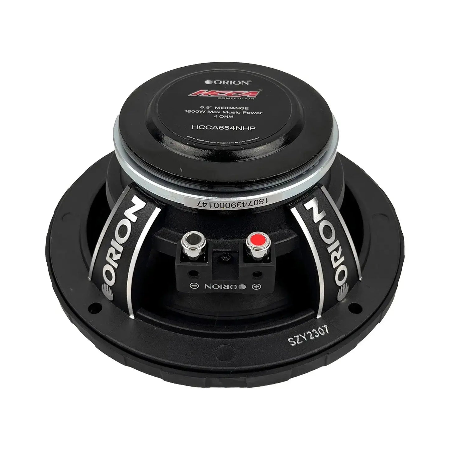 HCCA654NHP - 6.5 inch 4 Ohm High Efficiency Midrange Speaker 450 Watts RMS - Balanced Audio