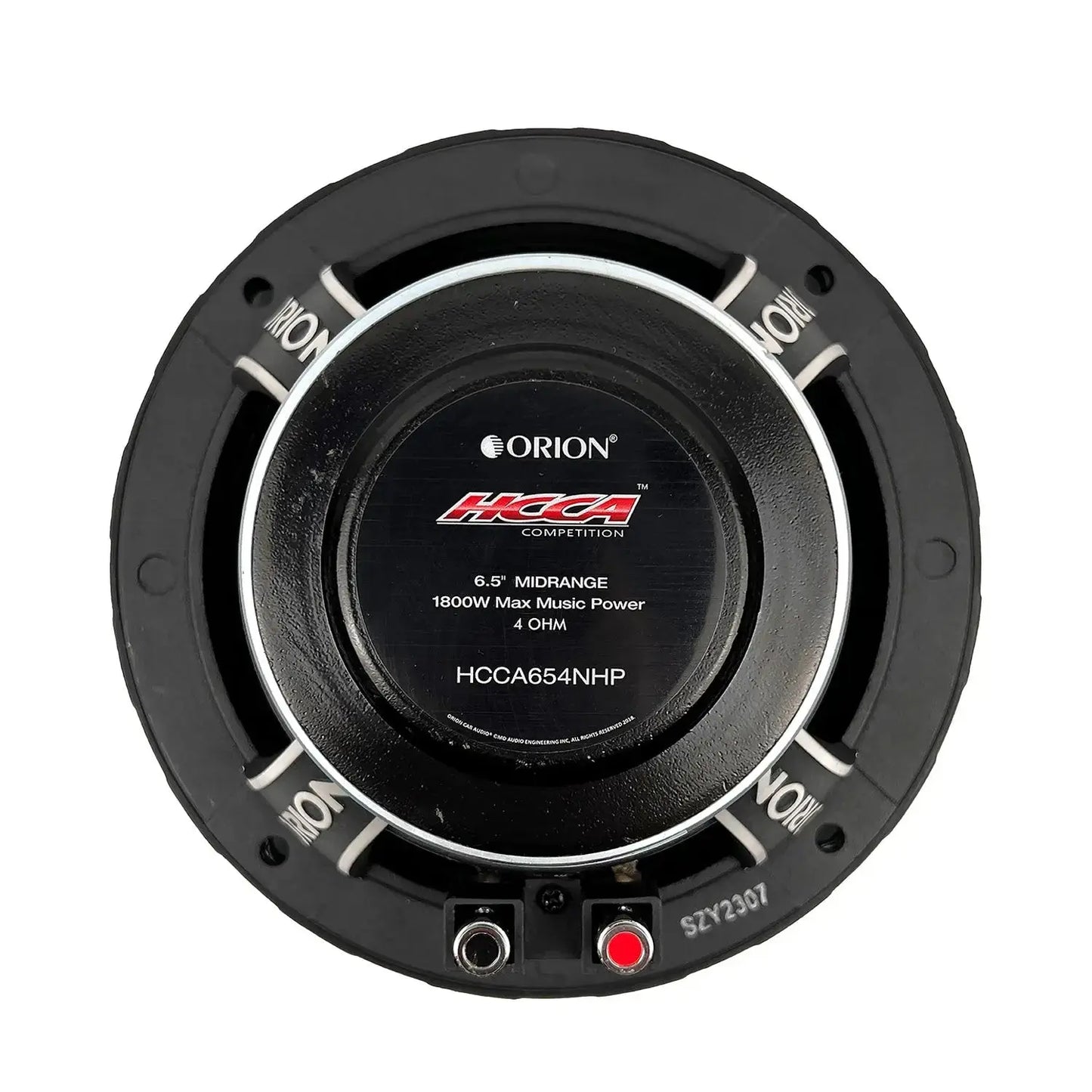 HCCA654NHP - 6.5 inch 4 Ohm High Efficiency Midrange Speaker 450 Watts RMS - Balanced Audio