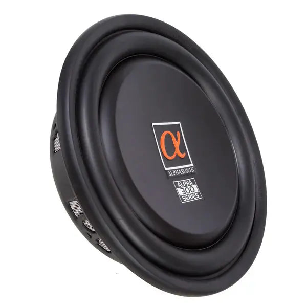 Alphasonik TSW312 Treis 300 Series Shallow Mount 12” 1500 Watts Max Alphasonik