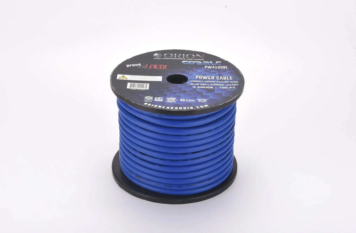 ORION PW4100BL COBALT 4-Gauge Orion