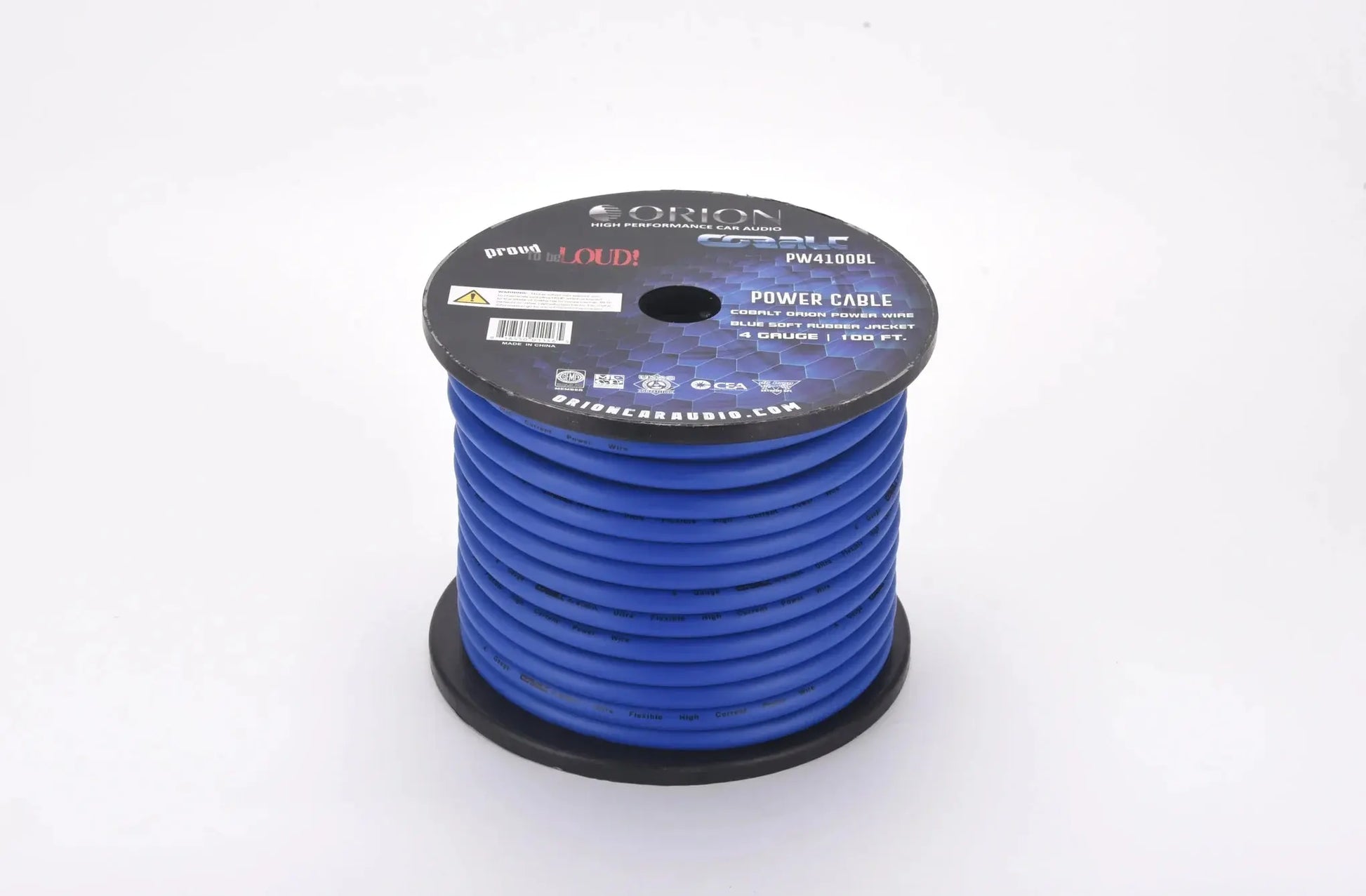 ORION PW4100BL COBALT 4-Gauge Orion