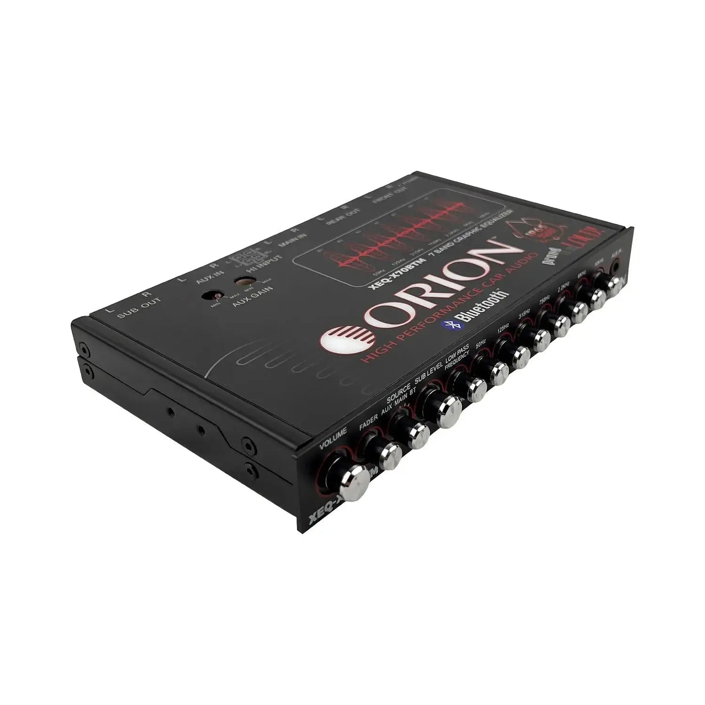 XEQ-X70BTM - 7-BAND GRAPHIC EQUALIZER Orion