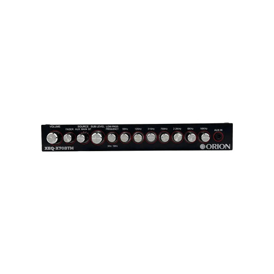 XEQ-X70BTM - 7-BAND GRAPHIC EQUALIZER Orion