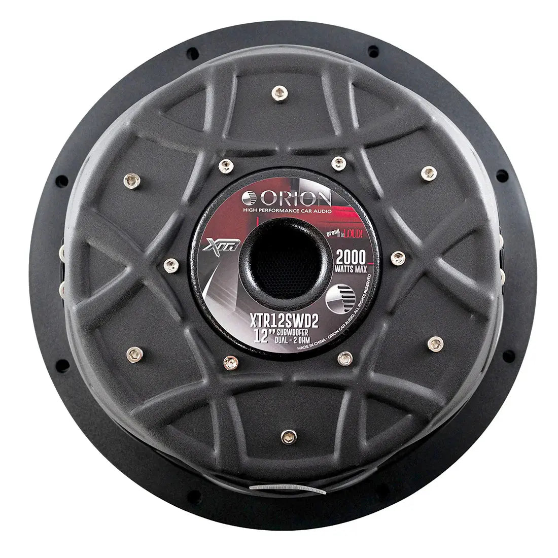 Orion XTR Series XTR12SWD2 shallow subwoofer Orion