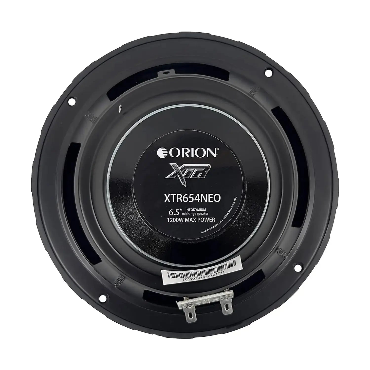 XTR654NEO - 6.5 inch 4 Ohm Shallow Neodymium Midrange Speaker Orion