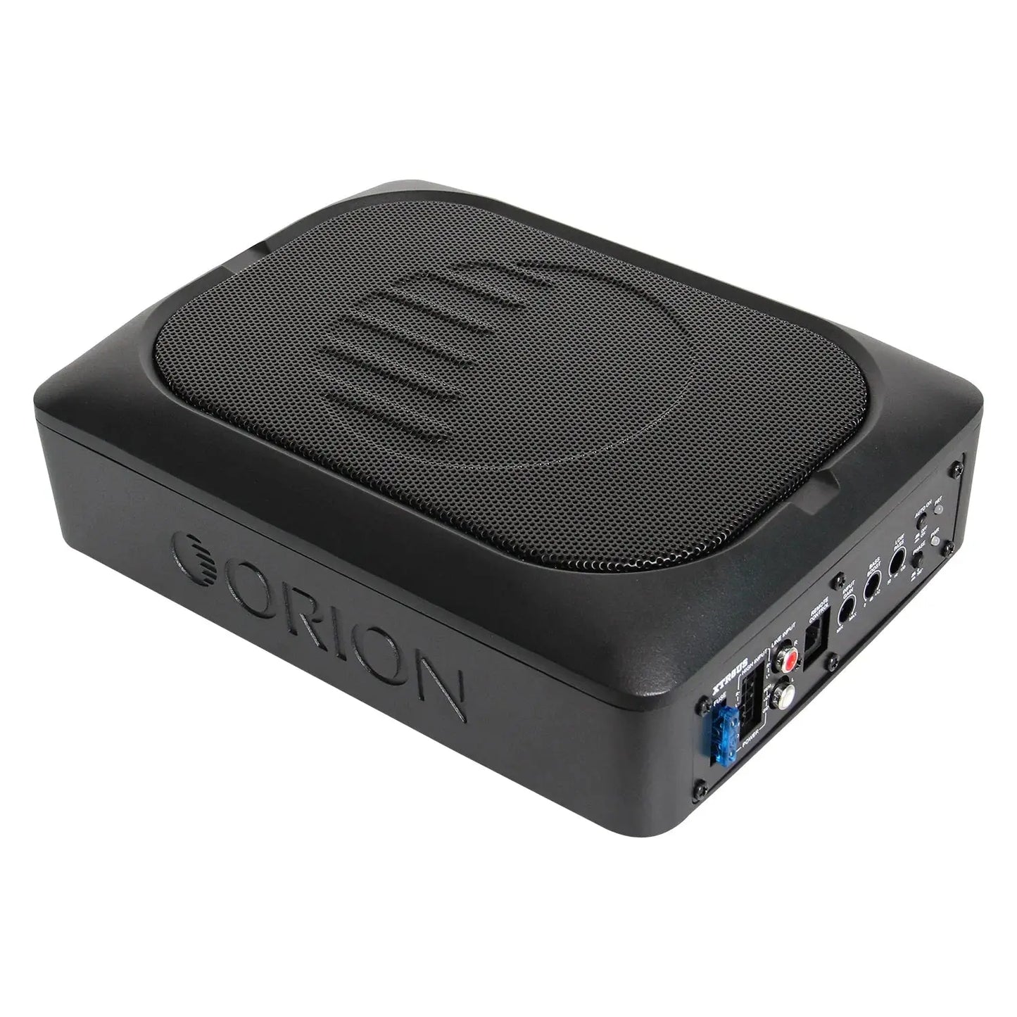 XTR6US – 6”x8" Slim Underseat Subwoofer with Built-In Amplifier - Balanced Audio