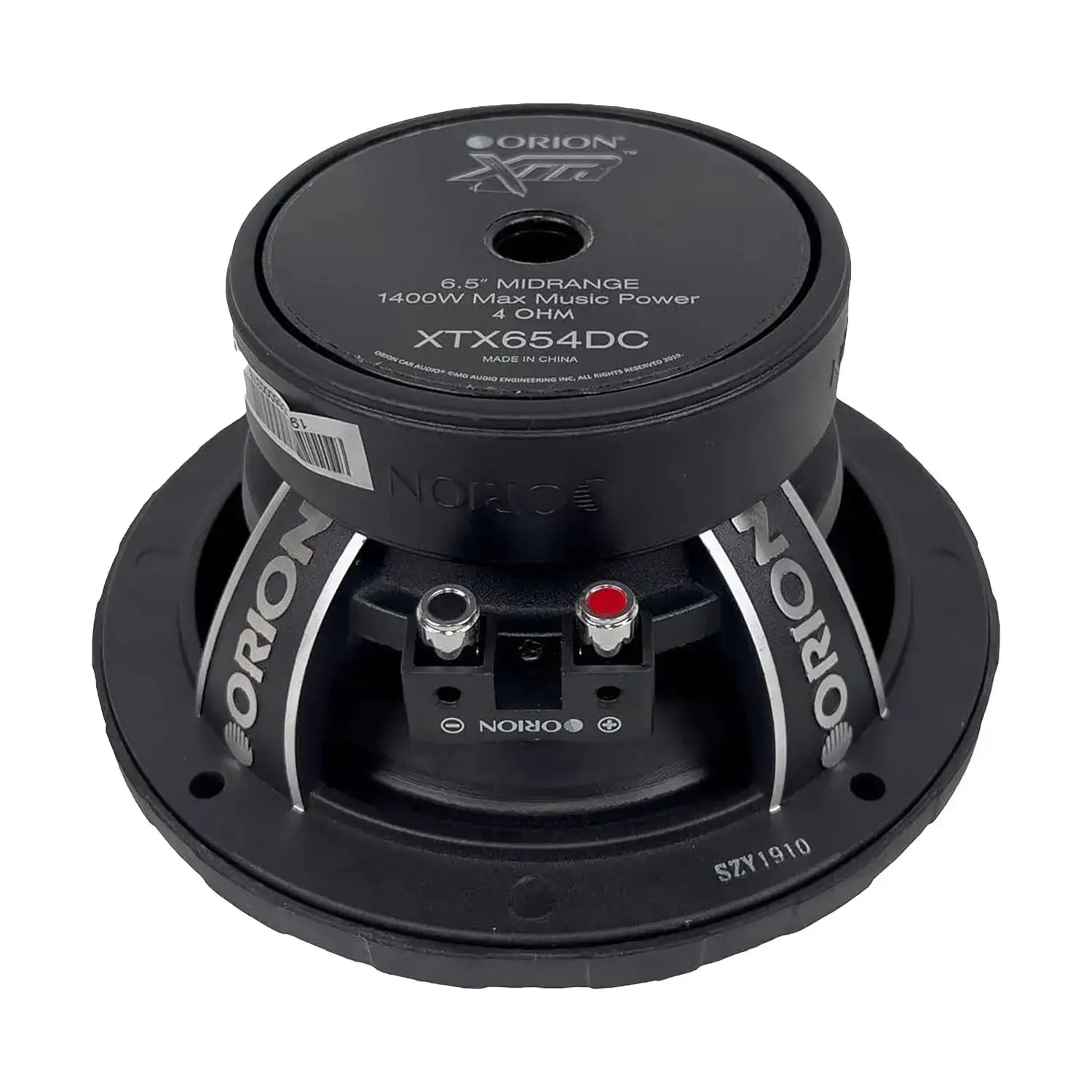 XTX654DC - 6.5 inch 4 Ohm Dust Cap Midrange Speaker Orion